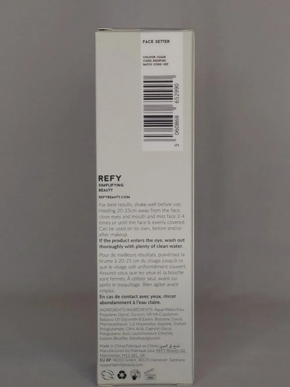 Refy Face - Setter Setting Spray